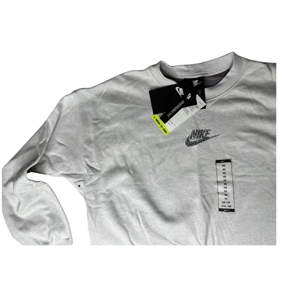 Nike Sportswear Women’s Crew Grey Activewear Casual Crewneck CU6403-094 Size XS - Picture 2 of 5